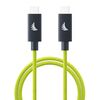Für weitere Info hier klicken. Artikel: Angelbird USB-C 4.0 Solid Flex Cable  Lime 32 cm / 1 ft