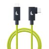 Für weitere Info hier klicken. Artikel: Angelbird USB-C 4.0 Solid Flex Cable  Right-Angle Lime 2 m / 6.6 ft