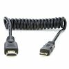 Für weitere Info hier klicken. Artikel: Atomos Mini HDMI auf HDMI 30-45 cm Spiralkabel 