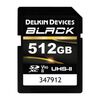 Für weitere Info hier klicken. Artikel: Delkin BLACK UHS-II Rugged SD Card (V90)  512 GB