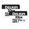 Für weitere Info hier klicken. Artikel: Delkin HYPERSPEED UHS-I (V30) microSD Memory Card 2x32 GB  32  GB