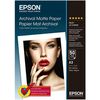 Für weitere Info hier klicken. Artikel: Epson Papier Matte Archival Paper  A3 50 Blatt