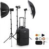 Für weitere Info hier klicken. Artikel: Godox AD-K1 - Portables Studio Kit mit drei Kompaktblitzen 