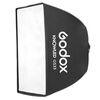 Für weitere Info hier klicken. Artikel: Godox GS33 - Rectangular Softbox 90x90cm for MG1200Bi 