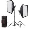 Für weitere Info hier klicken. Artikel: Godox Kit 2 x Litemons LED light Daylight & accessories  LA150D-K2 