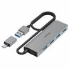 Für weitere Info hier klicken. Artikel: Hama USB-C Hub, 4 Ports, USB 3.2 Gen1, inkl. USB-C Adapter und Netzteil 