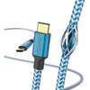Für weitere Info hier klicken. Artikel: Hama USB-Cable Reflectiv USB-C To USB-C 1.5 M Blue 
