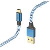 Für weitere Info hier klicken. Artikel: Hama USB-Kable Reflectiv USB-C To USB-A 1.5 M Blue 