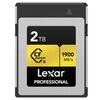 Für weitere Info hier klicken. Artikel: Lexar CFexpress PRO Type B Gold Series - R1900/W1500MB/s  2 TB