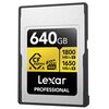 Für weitere Info hier klicken. Artikel: Lexar CFExpress Professional Type A  4.0 Gold - 1800MB/s  640 GB