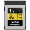 Für weitere Info hier klicken. Artikel: Lexar CFExpress Professional Type B 4.0 Gold - 3600MB/s  1 TB