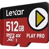 Für weitere Info hier klicken. Artikel: Lexar microSD Express 7.1 PLAY Pro  512 GB