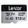 Für weitere Info hier klicken. Artikel: Lexar Professional Silber Plus MicroSDXC UHS-1 V30  512 GB