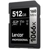 Für weitere Info hier klicken. Artikel: Lexar SD Pro Silver Series UHS-I 1066x 512GB V30  512 GB 