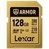 Für weitere Info hier klicken. Artikel: Lexar SDXC Pro Gold Series ARMOR UHS-II V60 IP68 Stainless Steel R280  128 GB