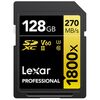 Für weitere Info hier klicken. Artikel: Lexar SDXC Professional Type Gold - 1800x 270MB/s V60 II  128 GB