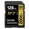 Für weitere Info hier klicken. Artikel: Lexar SDXC Professional Type Gold - 2000x 300MB/s V90 II  128 GB