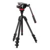 Für weitere Info hier klicken. Artikel: Manfrotto 502 flacher Fluid Videokopf m. 055 Video Carbonfaser-Stativ 