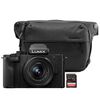 Für weitere Info hier klicken. Artikel: Panasonic Lumix DC-G100D + AF 12-32mm  + Peak Design Everyday Sling V2 + 64 GB 