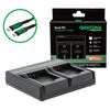 Für weitere Info hier klicken. Artikel: Patona Premium Dual PD Performance Ladegerät für Panasonic  DMW-BCN10