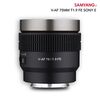 Für weitere Info hier klicken. Artikel: Samyang V-AF 75mm T1.9 FE  Sony FE Mount 