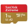 Für weitere Info hier klicken. Artikel: SanDisk Extreme microSDXC UHS-I, C10, U3, V30, A2 + SD Adapter  1 TB 190 MB/s