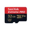 Für weitere Info hier klicken. Artikel: SanDisk Extreme Pro, microSDHC, Class10, UHS-I, U3, A1, V30+ Adapter  32 GB