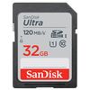 Für weitere Info hier klicken. Artikel: SanDisk SDHC-Karte Ultra UHS-I U1 Class10 120 MB/s  32 GB