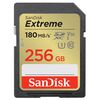 Für weitere Info hier klicken. Artikel: SanDisk SDXC Extreme V30 UHS-I U3, Class 10 Speicherkarte  256 GB 180MB/s