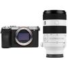 Für weitere Info hier klicken. Artikel: Sony Alpha 7C II (ILCE-7CM2) + SEL SEL 70-200mm f/4,0 OSS G II  silber