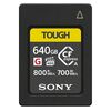 Für weitere Info hier klicken. Artikel: Sony Tough CFexpress Karte Typ A R 800 MB/S / W 700 MB/S  640 GB