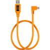 Für weitere Info hier klicken. Artikel: Tether Tools TetherPro USB-Datenkabel für USB 2.0 an Mini-B 5-pin rechtwinklig  50cm Orange