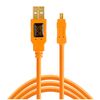 Für weitere Info hier klicken. Artikel: Tether Tools TetherPro USB-Datenkabel für USB 2.0 an USB 2.0 Mini-B (8-Pin)  4,6m Orange
