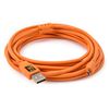 Für weitere Info hier klicken. Artikel: Tether Tools TetherPro USB-Datenkabel für USB 2.0 Typ A an USB 2.0 Mini-B (8-Pin) - 4,6 Meter Länge  orange