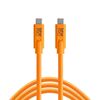 Für weitere Info hier klicken. Artikel: Tether Tools TetherPro USB-Datenkabel für USB-C an USB-C, Länge 90 cm, Orange  schwarz 90cm