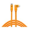 Für weitere Info hier klicken. Artikel: Tether Tools TetherPro USB-Datenkabel für USB-C an USB-C (rechtsgewinkelt)  orange 4,6m