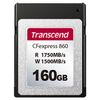 Für weitere Info hier klicken. Artikel: Transcend CFexpress-Karte 2.0 SLC mode  160 GB 