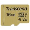 Für weitere Info hier klicken. Artikel: Transcend microSDHC Card 500S UHS-I U3 V30 95/60MB/s  16 GB