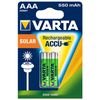 Für weitere Info hier klicken. Artikel: Varta Akku 56733 SOLAR Accu Micro  2er
