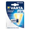 Für weitere Info hier klicken. Artikel: Varta Professional Lithium CR123A  1er Pack