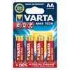 Für weitere Info hier klicken. Artikel: Varta Max Tech AA Mignon  4er-Pack