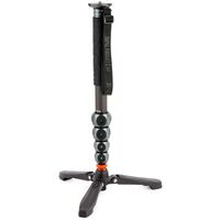 3 Legged Thing Legends Alana Einbeinstativ mit Docz-Fußstabilisator  grau