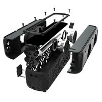 4smarts Endless Summer Solar Wireless Stereo-Lautsprecher  schwarz