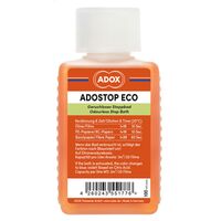 Adox ADOSTOP ECO Geruchloses Stoppbad mit Indikator 100 ml Konzentrat 