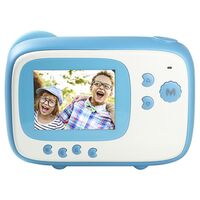 Agfaphoto Realikids Instant Cam Sofortbildkamera inkl.Thermorollen  blau