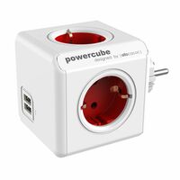 Allocacoc PowerCube Original USB  rot