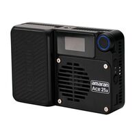 Amaran Ace 25 Kameraleuchte  x Bi-Color LED Charcoal 