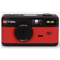 Anton K1 Screen Free, dig.Kamera ohne Display, inkl. 4GB Micro SD Karte  rot