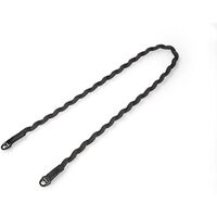 Artisan&Artist A&A ACAM-707 BKGY Spiral-Cord Gurt Standardlänge schwarz/grau 