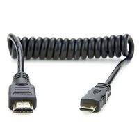 Atomos Mini HDMI auf HDMI 30-45 cm Spiralkabel 
